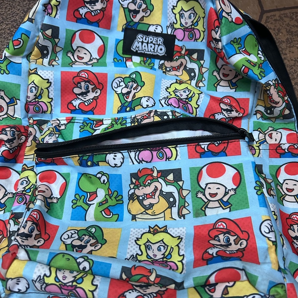 Super Mario Colorful Backpack